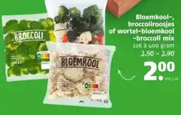 Poiesz Bloemkool, broccoliroosjes of wortel bloemkool broccoli mix aanbieding