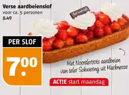 Poiesz Verse aardbeienslof aanbieding
