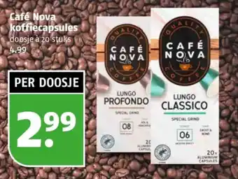 Poiesz Café Nova koffiecapsules aanbieding