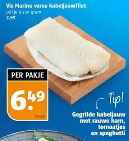 Poiesz Vis Marine verse kabeljauwfilet aanbieding