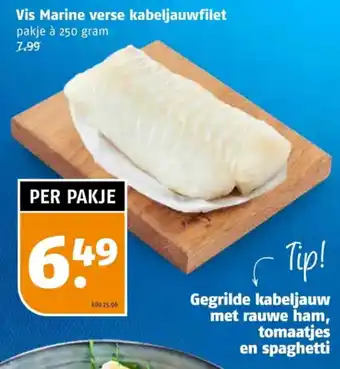 Poiesz Vis Marine verse kabeljauwfilet aanbieding