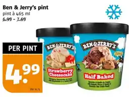 Poiesz Ben & Jerry's pint aanbieding