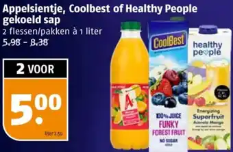 Poiesz Appelsientje, Coolbest of Healthy People gekoeld sap aanbieding
