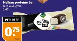 Poiesz Melkan proteïne bar aanbieding