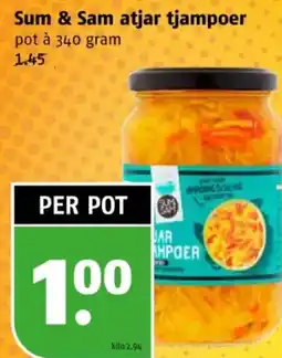 Poiesz Sum & Sam atjar tjampoer aanbieding