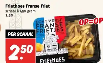 Poiesz Friethoes Franse friet aanbieding