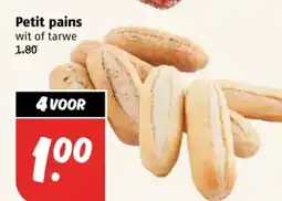 Poiesz Petit pains wit of tarwe aanbieding