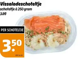 Poiesz Vissaladeschoteltje aanbieding