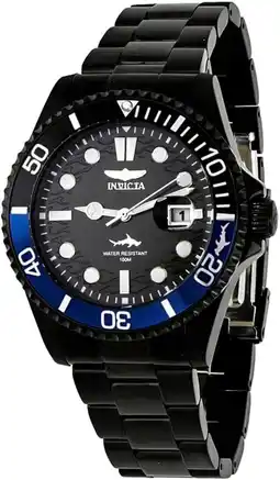 Amazon INVICTA Pro Diver Herenhorloge, kwartsuurwerk van roestvrij staal, 43 mm aanbieding