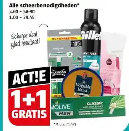 Poiesz Alle scheerbenodigdheden aanbieding
