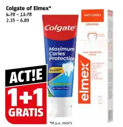 Poiesz Colgate of Elmex aanbieding