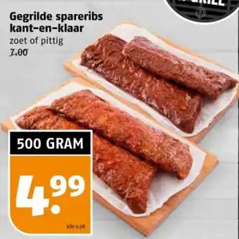 Poiesz Gegrilde spareribs kant en klaar aanbieding