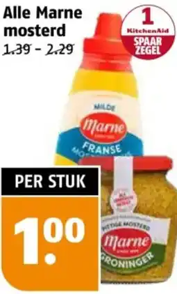 Poiesz Alle Marne mosterd aanbieding