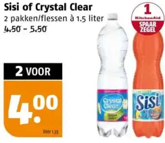 Poiesz Sisi of Crystal Clear aanbieding