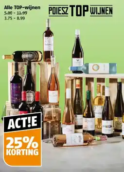 Poiesz Alle TOP wijnen aanbieding