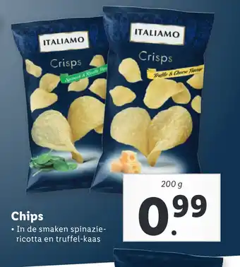 Lidl Chips 200g aanbieding