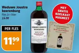 Poiesz Weduwe Joustra beerenburg aanbieding