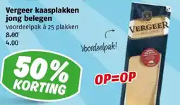 Poiesz Vergeer kaasplakken jong belegen aanbieding