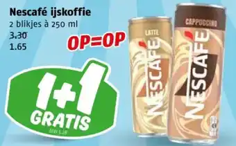 Poiesz Nescafé ijskoffie aanbieding