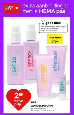 HEMA Alle zonverzorging aanbieding