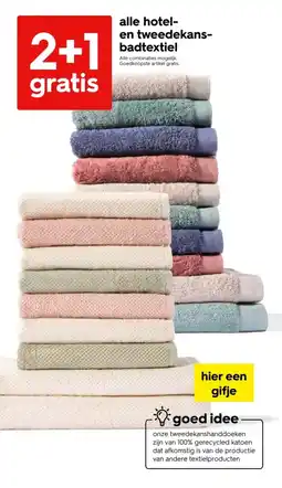 HEMA Alle hotel en tweedekans badtextiel aanbieding
