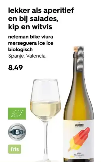 HEMA Neleman bike viura merseguera ice ice biologisch aanbieding