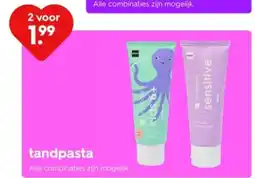 HEMA Tandpasta aanbieding