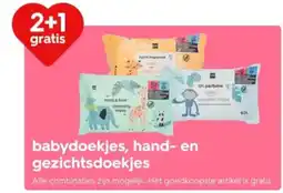 HEMA Babydoekjes, hand en gezichtsdoekjes aanbieding