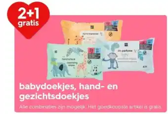 HEMA Babydoekjes, hand en gezichtsdoekjes aanbieding
