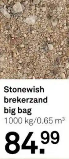 Karwei Stonewish brekerzand big bag aanbieding
