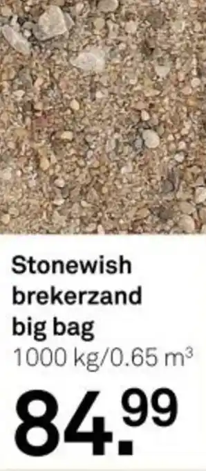 Karwei Stonewish brekerzand big bag aanbieding