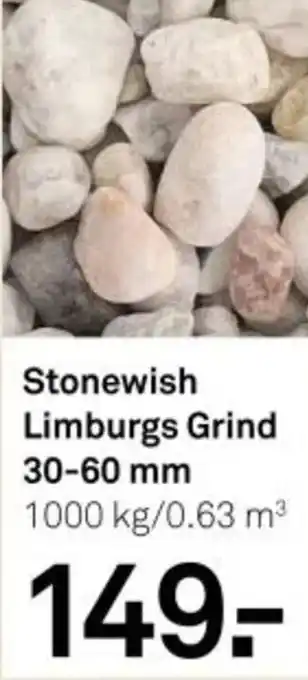 Karwei Stonewish Limburgs Grind 30-60 mm aanbieding