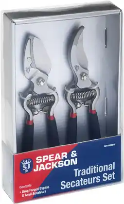 Amazon Spear & Jackson CUTTINGSET8 traditionele snoeiset met bypass en aambeeld aanbieding