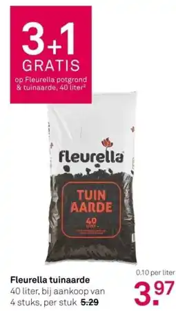 Karwei Fleurella tuinaarde aanbieding