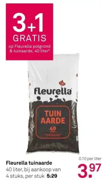 Karwei Fleurella tuinaarde aanbieding