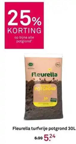 Karwei Fleurella turfvrije potgrond aanbieding