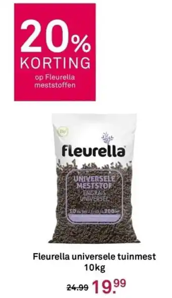 Karwei Fleurella universele tuinmest aanbieding