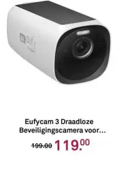 Karwei Eufycam 3 Draadloze Beveiligingscamera voor aanbieding