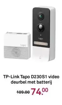 Karwei TP-Link Tapo D230S1 video deurbel met batterij aanbieding