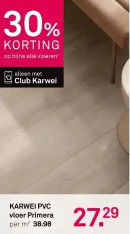 Karwei KARWEI PVC vloer Primera aanbieding