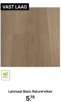 Karwei Laminaat Basic Naturel eiken aanbieding