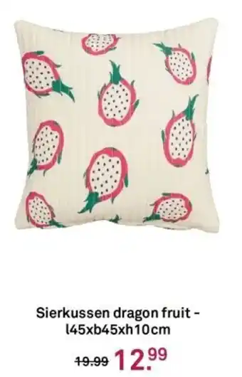 Karwei Sierkussen dragon fruit aanbieding