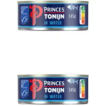 Albert Heijn Princes tonijnstukken in water 2-pack aanbieding