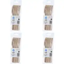 Albert Heijn AH Houten vork 4-pack aanbieding