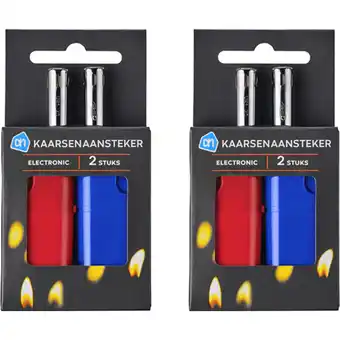 Albert Heijn AH Kaarsen aansteker 2-pack aanbieding