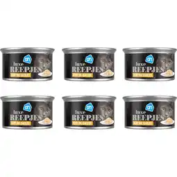 Albert Heijn AH Luxe reepjes kip in gelei 6-pack aanbieding