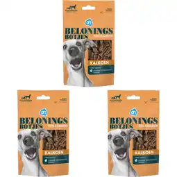 Albert Heijn AH Natuurlijk beloningsbotje kalkoen 3-pack aanbieding