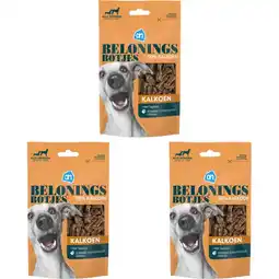 Albert Heijn AH Natuurlijk beloningsbotje kalkoen 3-pack aanbieding