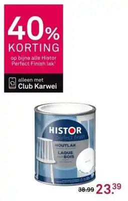 Karwei Op bijna alle histor perfect finish lak aanbieding