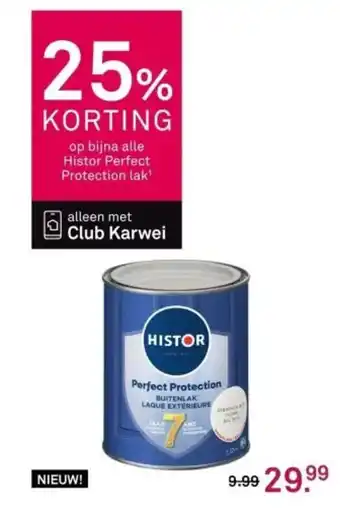 Karwei Op bijna alle histor perfect protection lak aanbieding